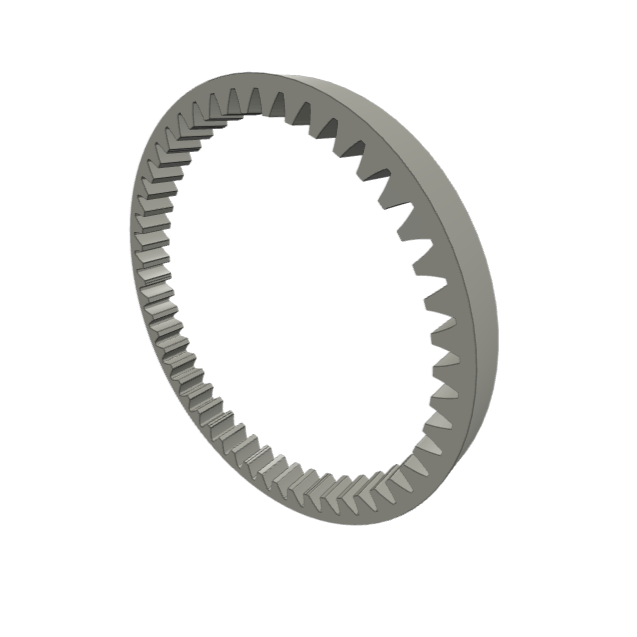 3D view of Internal Gear