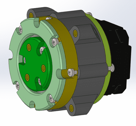 Simulation Rotationsmotor